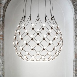 LuceplanMeshhanglamp100cmwireless3m