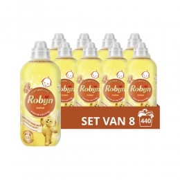 8xRobijnWasverzachterZwitsal55Wasbeurten11liter