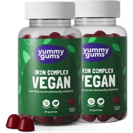 GratisVerzending2xYummygumsIronVegan60gummies