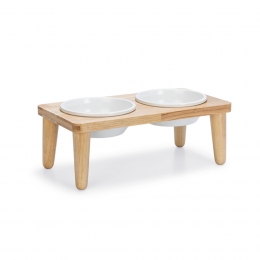 DesignedbyLotteDinersetHondHoutDjeha40x21x15cm