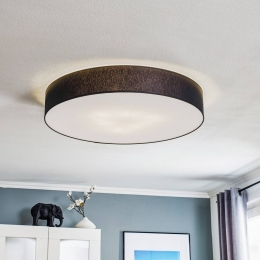 TKLightingPlafondlampRondodonkergrijs80cm