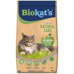 BiokatsKattenbakvullingNaturalCare30liter