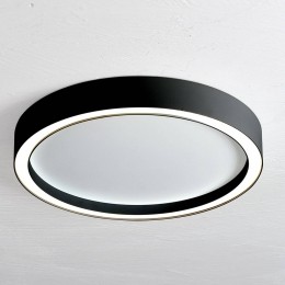 BoppAuraLEDplafondlamp30cmwitzwart