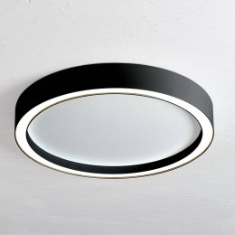 BoppAuraLEDplafondlamp40cmwitzwart