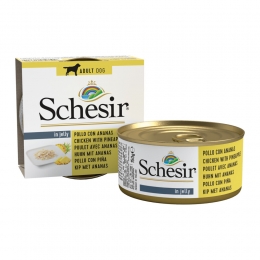 10xSchesirHondenvoerKip-Ananas150gr