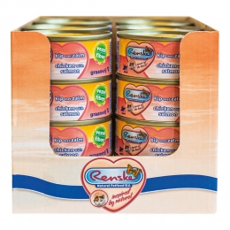 24xRenskeVezelKattenvoerNatKip-Zalm70gr