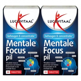 GratisVerzending2xLucovitaalMentaleFocusPil20tabletten