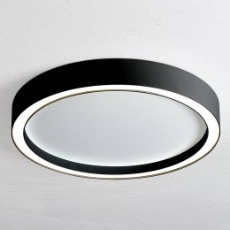 BoppAuraLEDplafondlamp55cmwitzwart