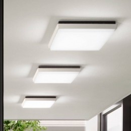 FabasLuceLEDbuitenplafondlampDesdy30x30cmwit