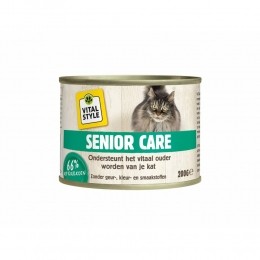 VitalstyleKattenvoerBlikSenior200gr