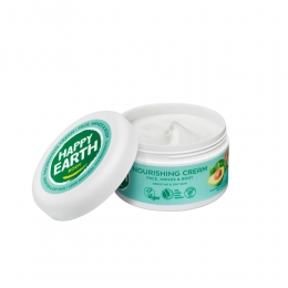 HappyEarth100NatuurlijkeVoedendeCrmeSensitiveDrySkin200ml