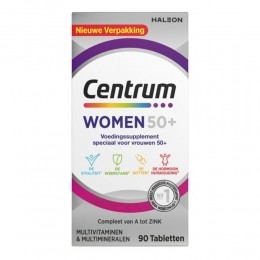 GratisVerzendingCentrumWomen50Multivitaminen90tabletten