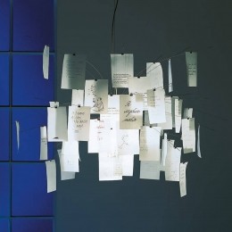 IngoMaurerHanglampZettelz5metlabels