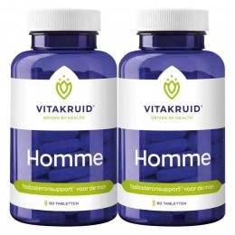 GratisVerzending2xVitakruidHomme60tabletten