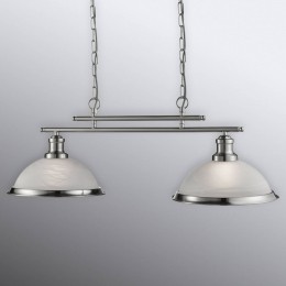 SearchlightGlazenhanglampBistro2-lampszilver