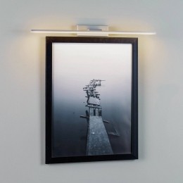 MCJLEDwandlampMiroir60cmaluminium3000K