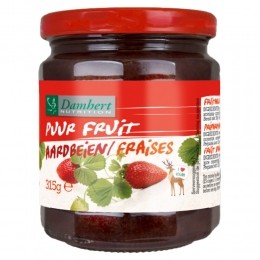 DamhertPuurFruitConfitureAardbei315gr