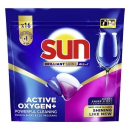 SunBrilliantShineAll-in1Vaatwascapsules16stuks