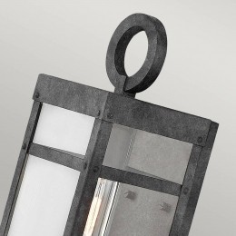 QuintiesseBuitenwandlampPorterzwart336cmhoog