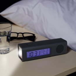 Wekkerradiometledlamp