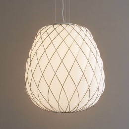 FontanaArtePinecone-designhanglampvanmelkglas