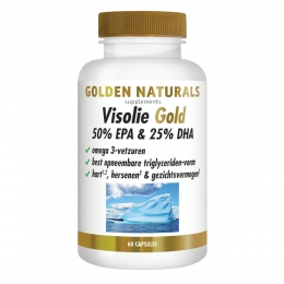 GratisVerzending2xGoldenNaturalsVisolieGold50EPA25DHA60softgels
