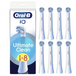 6xOral-BOpzetborstelsiOUltimateCleanWit8stuks