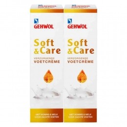 2xGehwolZachteVoetenCreme75ml