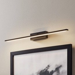 MCJLEDwandlampMiroir60cmzwart3000K