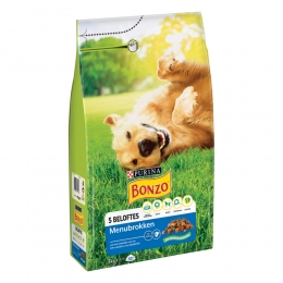 BonzoDroogvoerAdultMenubrokkenKip3kg