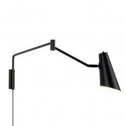 DybergLarsenNoawandlampmetscharnierzwart