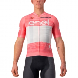 GIRODITALIAShirtmetkortemouwenRaceMagliaRosa2023fietsshirtmetkorte