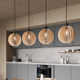 EnvostarClayhanglampberkenmultiplex4-lamps