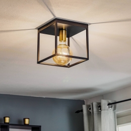 LucideRubenplafondlampzwart