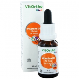 GratisVerzending2xVitorthoVitamineD3Kind20ml