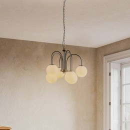 LuminexHanglampBerlin6-lampszwart