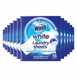 12xAtHomeWasdoekjesWitteWas16stuks