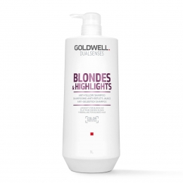 GoldwellDualsensesBlondesHighlightsAnti-YellowShampoo1000ml