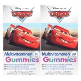 GratisVerzending2xDisneyMultivitaminesCars60Gummies