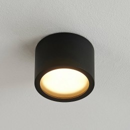 ArcchiodownlightNievaGX53zwartrond10cmmetaal
