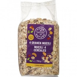 3xYourOrganicNatureMuesli4Granen500gr