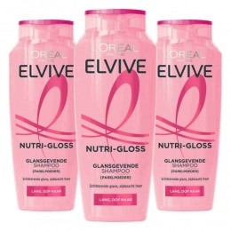 3xLOralElviveNutriGlossShampoo250ml