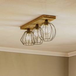 EnvostarVariousplafondlamp3-lampsdennenhout