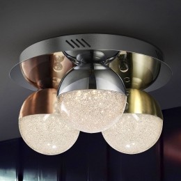 SchullerValenciaLEDplafondlampSpheremulticolour3-lamps