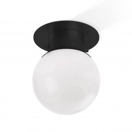 DecorWaltherGlobe20plafondlampzwartmat