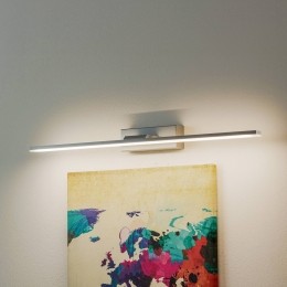 MCJLEDwandlampMiroir60cmaluminium4000K
