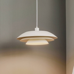 DYBERGLARSENDL45hanglampmetaalwit