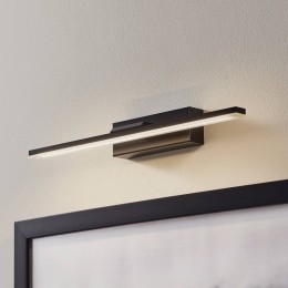 MCJLEDwandlampMiroir40cmzwart4000K