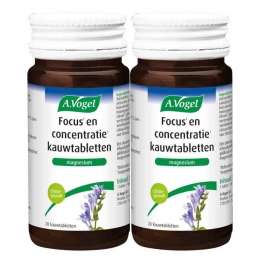 GratisVerzending2xAVogelFocusEnConcentratie30kauwtabletten