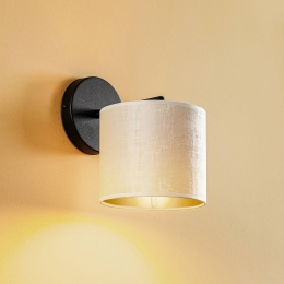 EMIBIGLIGHTINGWandlampJaristoffenkapwit-goud